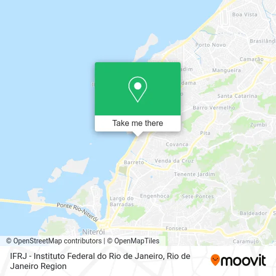 IFRJ - Instituto Federal do Rio de Janeiro map