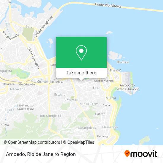 Amoedo map