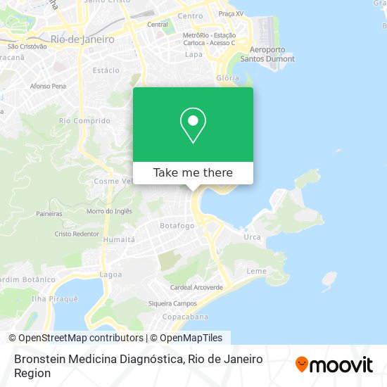 Mapa Bronstein Medicina Diagnóstica