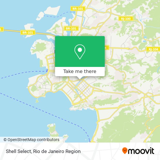Mapa Shell Select