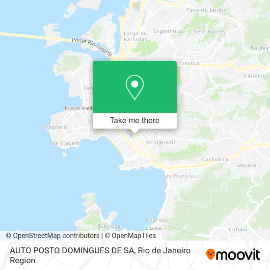 AUTO POSTO DOMINGUES DE SA map