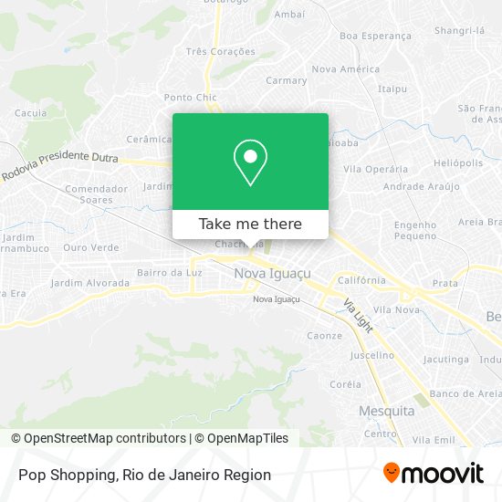 Mapa Pop Shopping