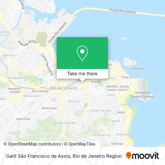 Gatil São Francisco de Assis map