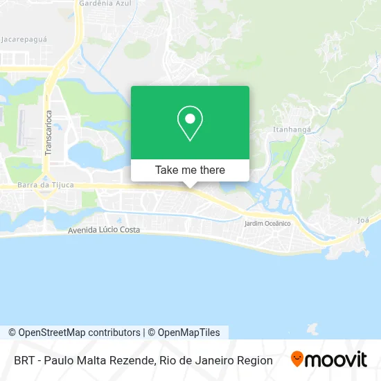 BRT - Paulo Malta Rezende map