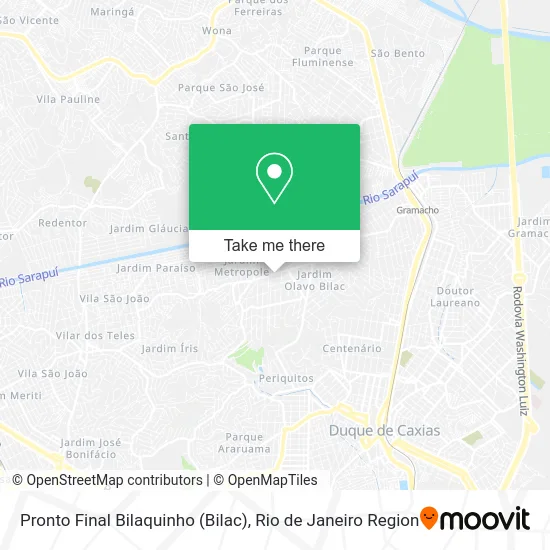 Pronto Final Bilaquinho (Bilac) map