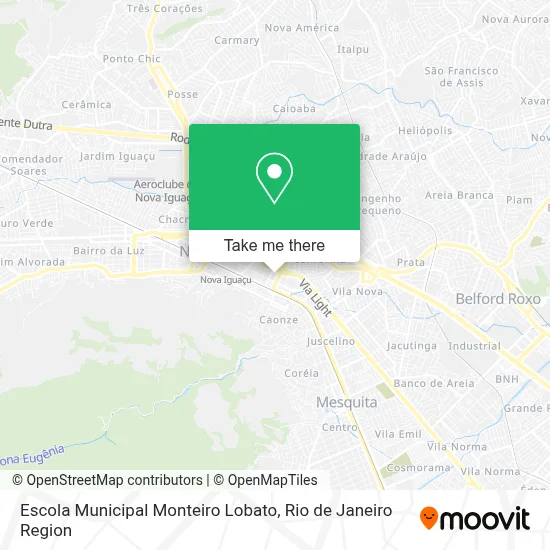 Escola Municipal Monteiro Lobato map