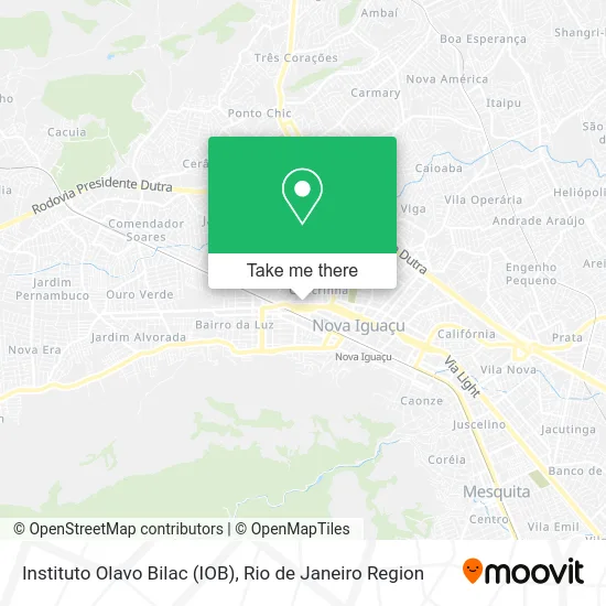 Instituto Olavo Bilac (IOB) map