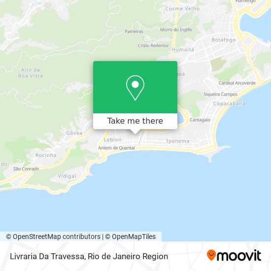 Livraria Da Travessa map