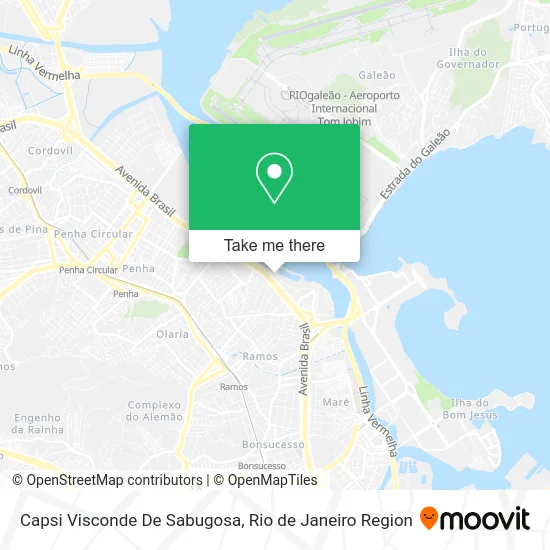 Capsi Visconde De Sabugosa map