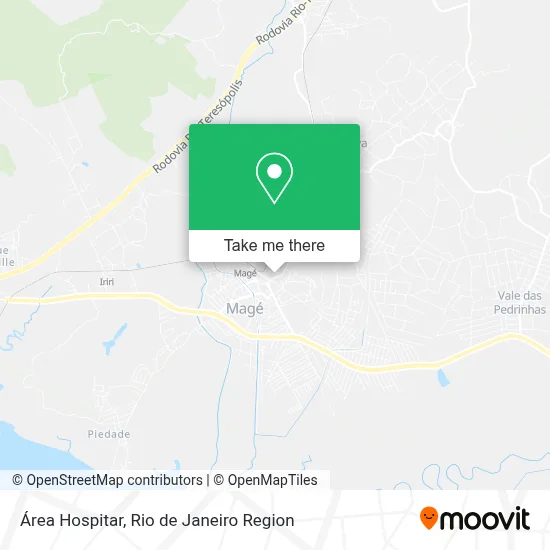 Área Hospitar map