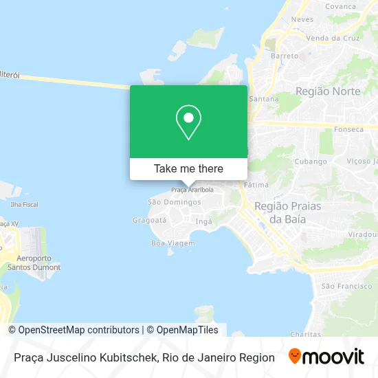 Praça Juscelino Kubitschek map