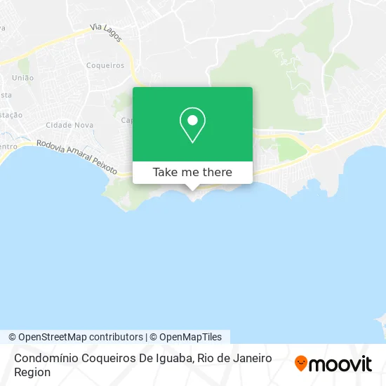 Condomínio Coqueiros De Iguaba map