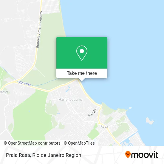 Praia Rasa map