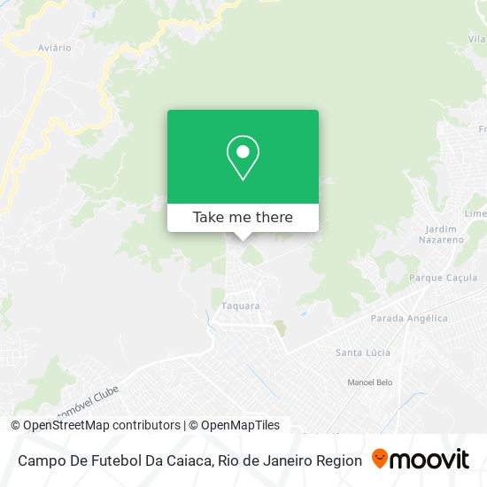 Campo De Futebol Da Caiaca map