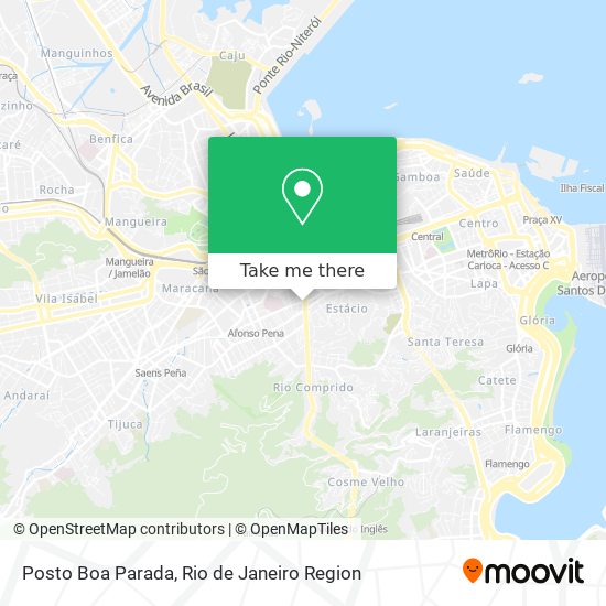 Posto Boa Parada map