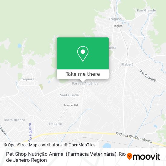 Pet Shop Nutrição Animal (Farmácia Veterinária) map