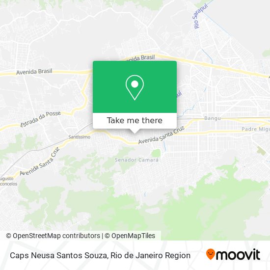 Caps Neusa Santos Souza map