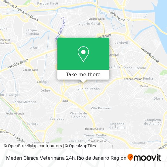 Mederi Clinica Veterinaria 24h map