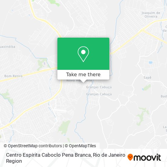 Centro Espírita Caboclo Pena Branca map