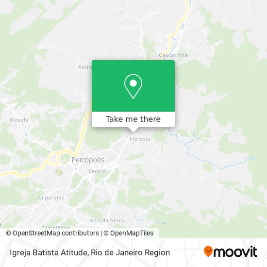 Igreja Batista Atitude map