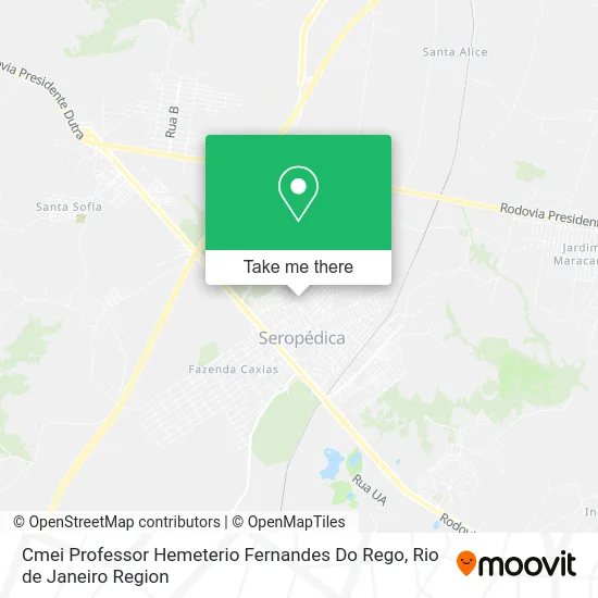 Cmei Professor Hemeterio Fernandes Do Rego map