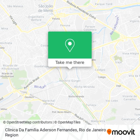 Mapa Clínica Da Família Aderson Fernandes