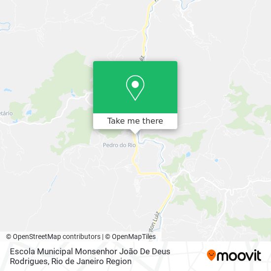 Escola Municipal Monsenhor João De Deus Rodrigues map