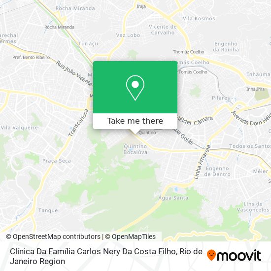 Clínica Da Família Carlos Nery Da Costa Filho map