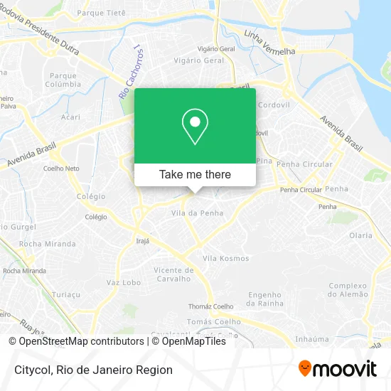Citycol map
