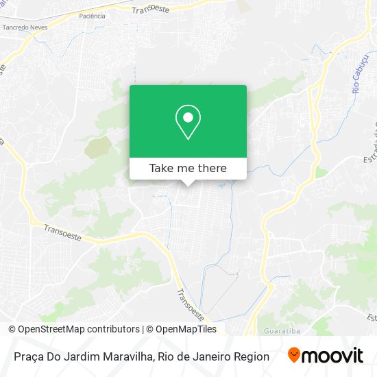 Praça Do Jardim Maravilha map
