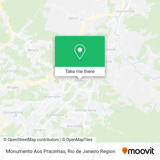 Monumento Aos Pracinhas map