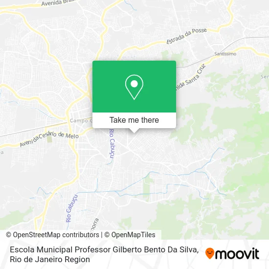 Escola Municipal Professor Gilberto Bento Da Silva map