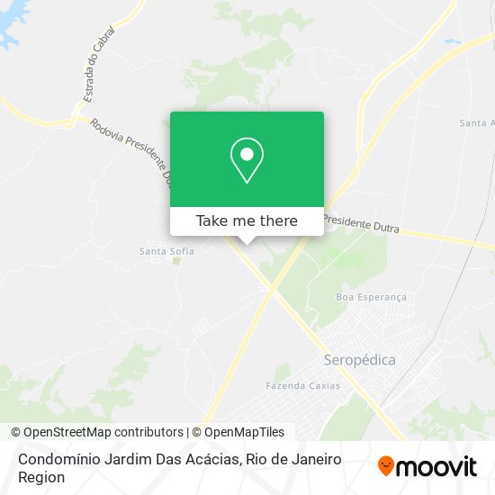 Condomínio Jardim Das Acácias map