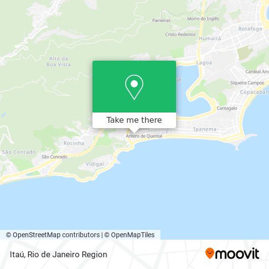 Itaú map