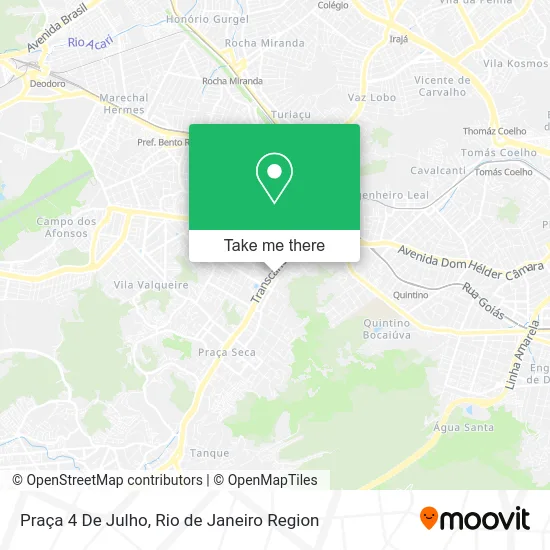 Praça 4 De Julho map