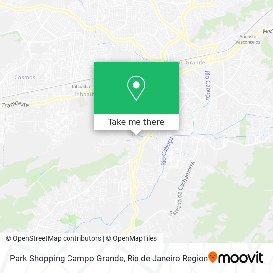 Park Shopping Campo Grande map