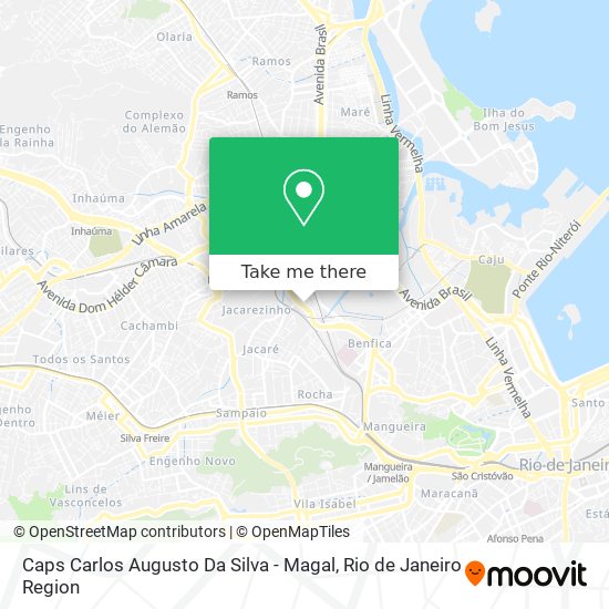 Mapa Caps Carlos Augusto Da Silva - Magal