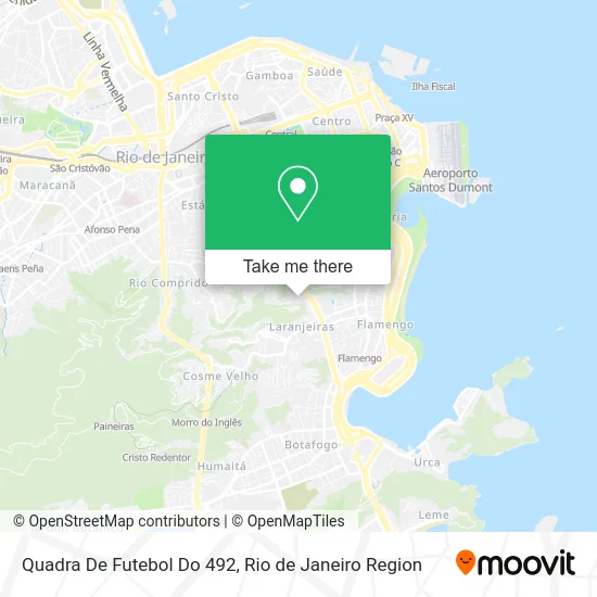 Quadra De Futebol Do 492 map