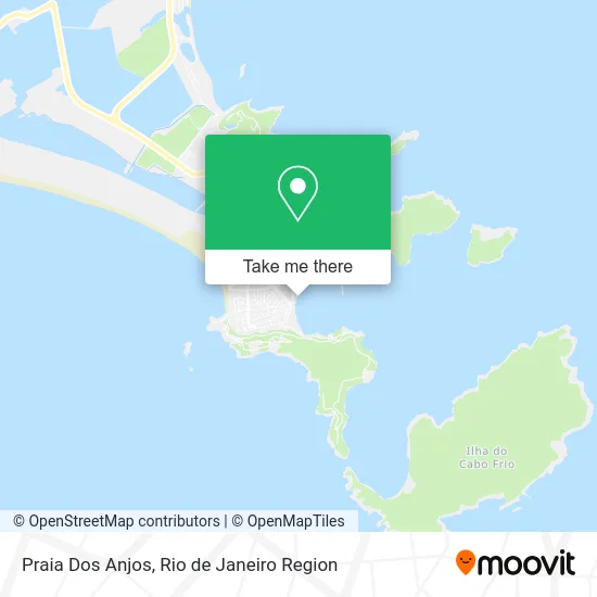 Praia Dos Anjos map