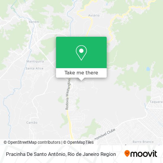Pracinha De Santo Antônio map