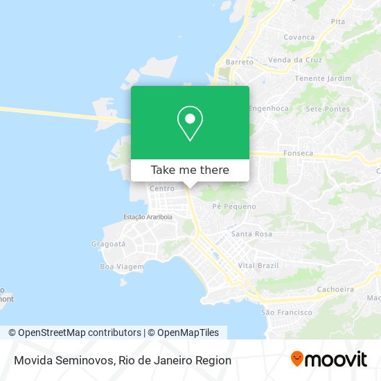 Movida Seminovos map