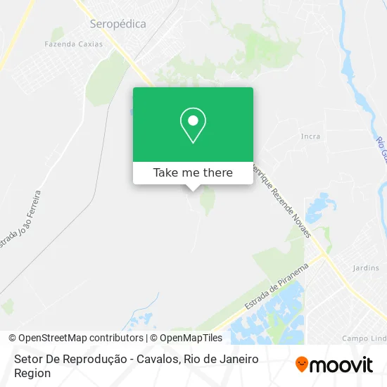 Setor De Reprodução - Cavalos map