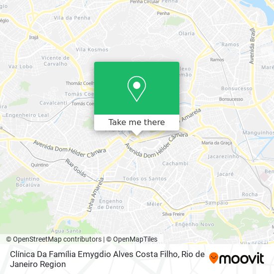 Clínica Da Família Emygdio Alves Costa Filho map