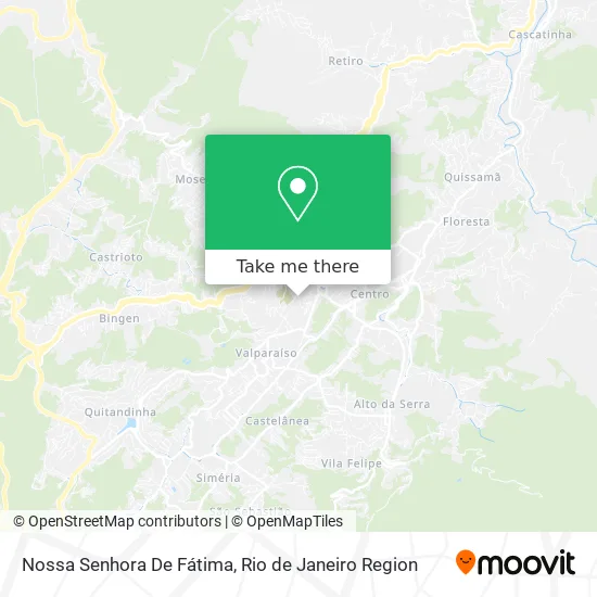 Nossa Senhora De Fátima map