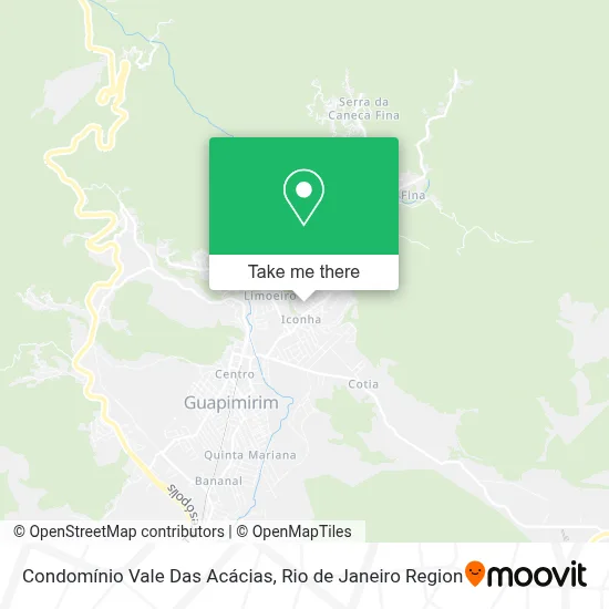 Condomínio Vale Das Acácias map