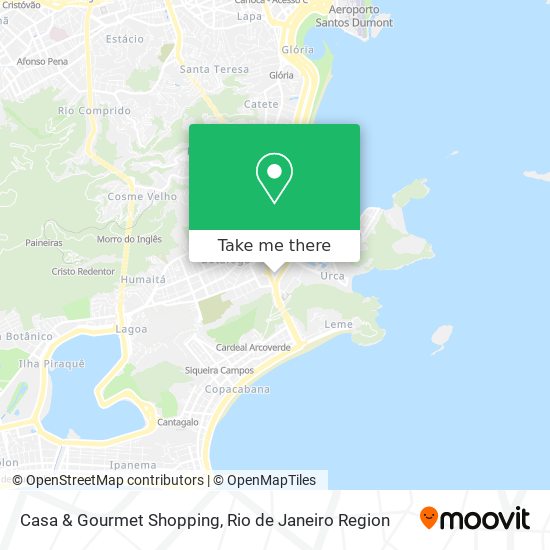 Mapa Casa & Gourmet Shopping