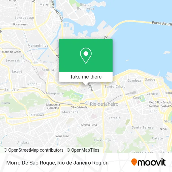 Morro De São Roque map