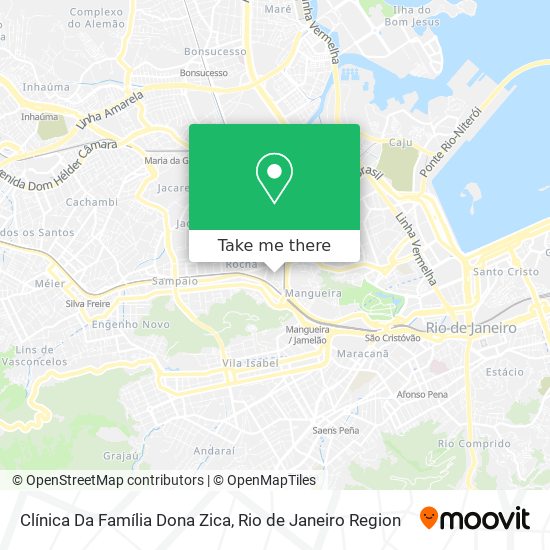 Clínica Da Família Dona Zica map