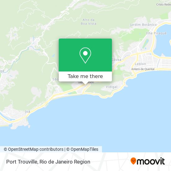 Mapa Port Trouville