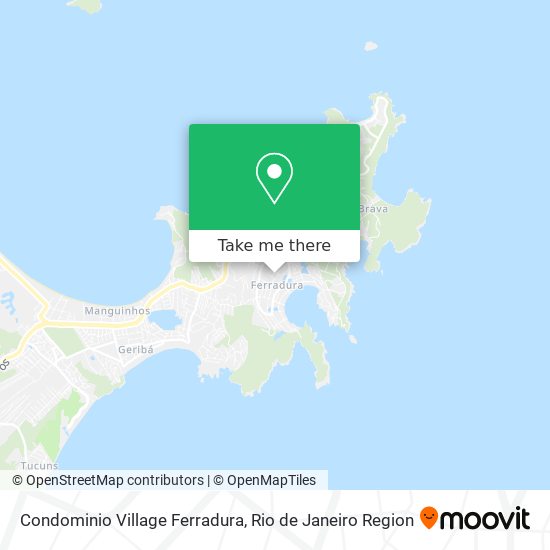 Condominio Village Ferradura map